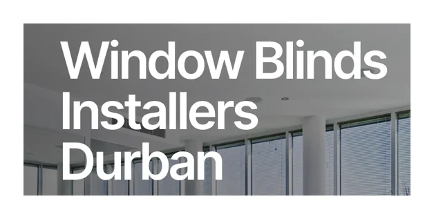 Window Blinds Installers Durban logo