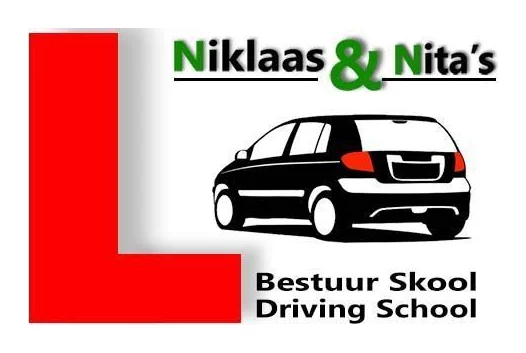 Niklaas and Nita Driving School logo