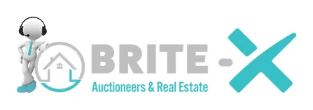 BRITE-X Auctioneers & Real Estate logo