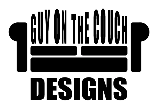 Guy on the Couch designs logo