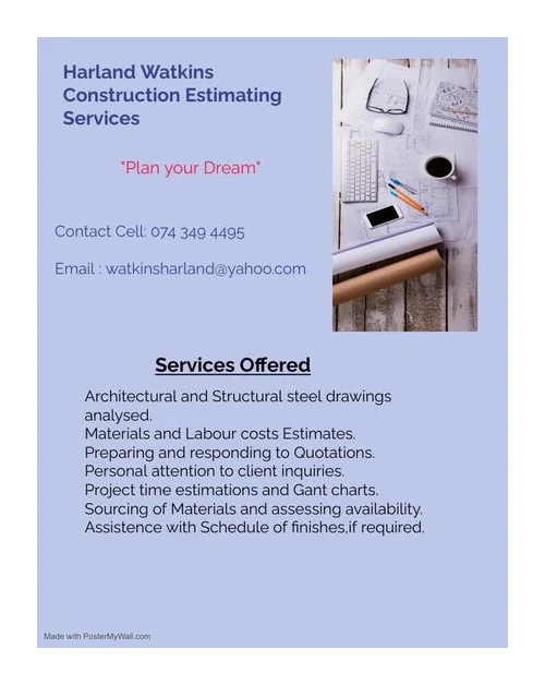 Harland Watkins Construction Services logo