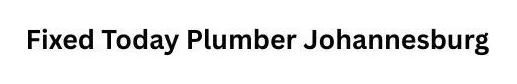 Fixed Today Plumber Johannesburg logo