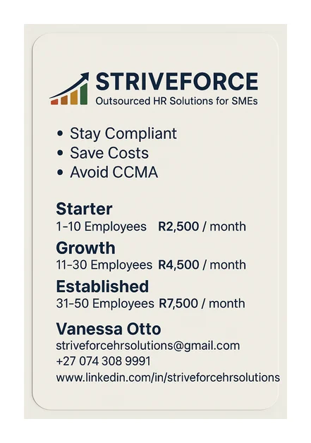 STRIVEFORCE HR SOLUTIONS logo