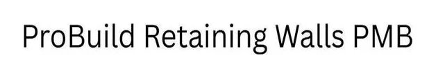 ProBuild Retaining Walls PMB logo