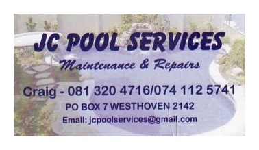 JC POOL SERVICES logo