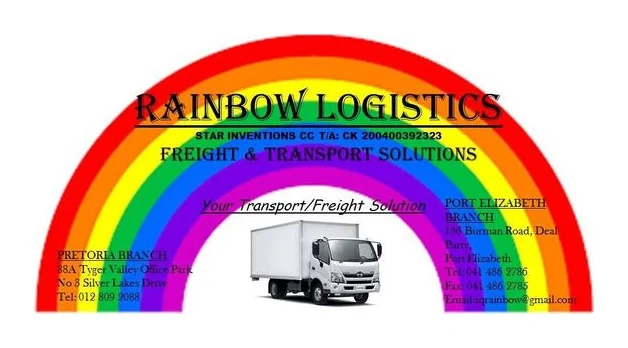 Rainbow Logistics (Your Transport/Freight Sol logo