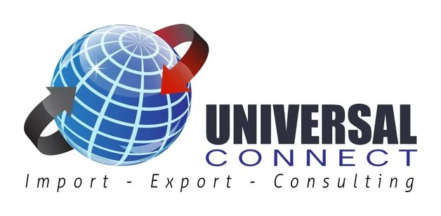 UNIVERSAL CONNECT IMPORT AND EXPORT logo