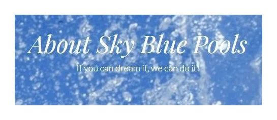 Sky Blue Pools logo