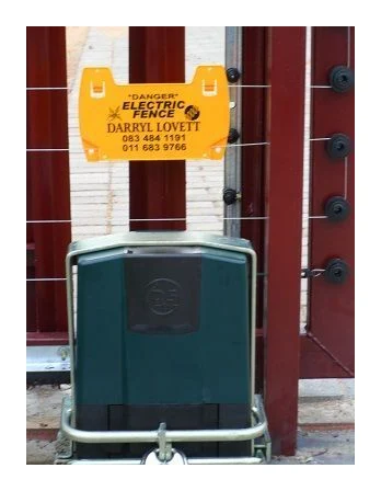 Electric fencing Compliance Certificate logo