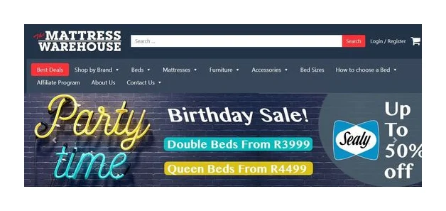 The Mattress Warehouse Nelspruit logo