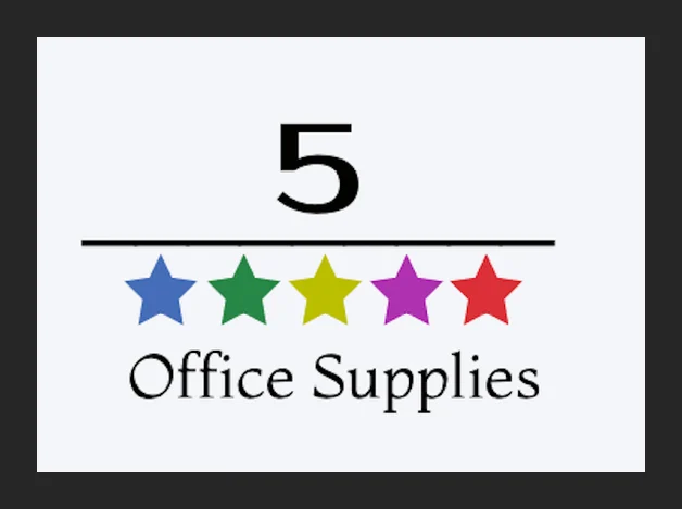 5 Star Office Supplies logo