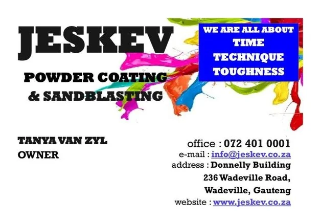Jeskev Powder Coating & Sandblasting (Pty)Ltd logo