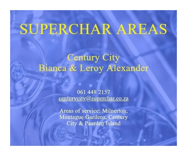 Superchar Century City - for sale logo