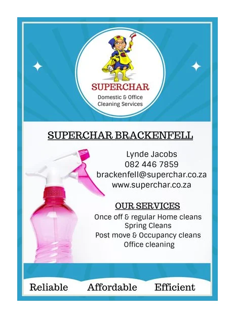 Superchar Brackenfell Cleaning service logo