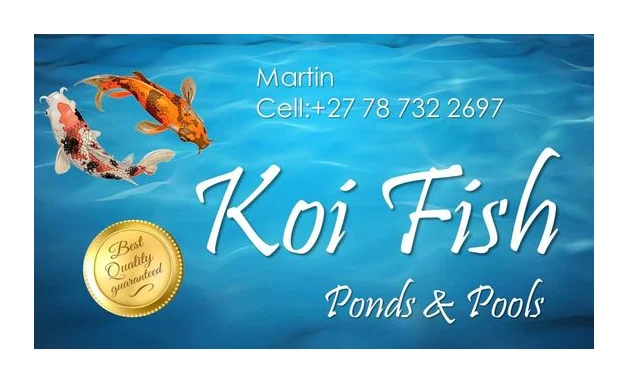 Koi Fish Ponds and Pools logo