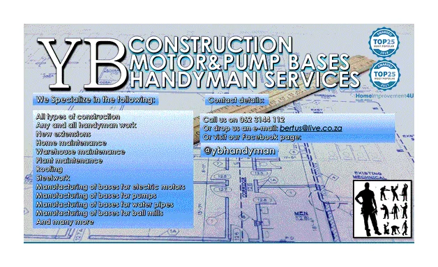 YB Handyman & Construction logo
