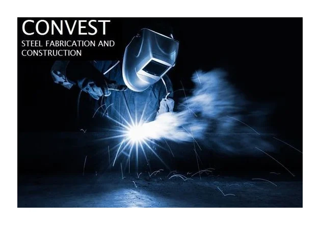 CONVEST steel fabrication and construction logo