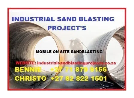 Industrial sandblasting projects logo