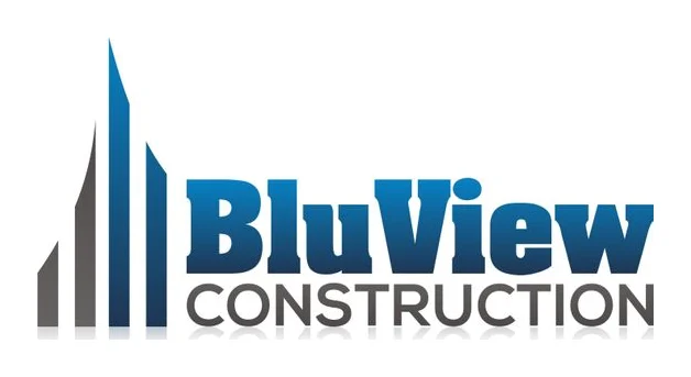 BluView Construction logo