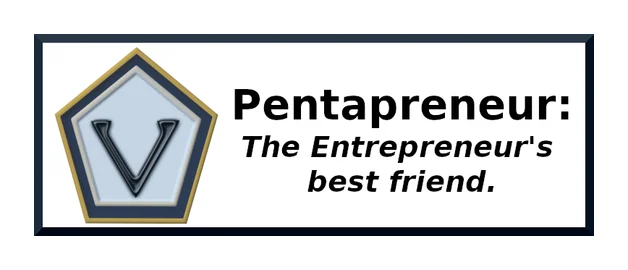 The Pentapreneur System: Business solution logo
