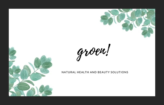 groen! Natural Health and Beauty Solutions logo