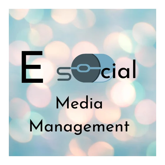 E Social Media Management logo