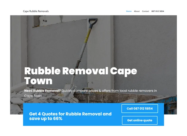 Rubble Removals Cape Town logo