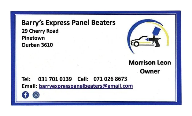 Barry's Express Panel Beaters logo