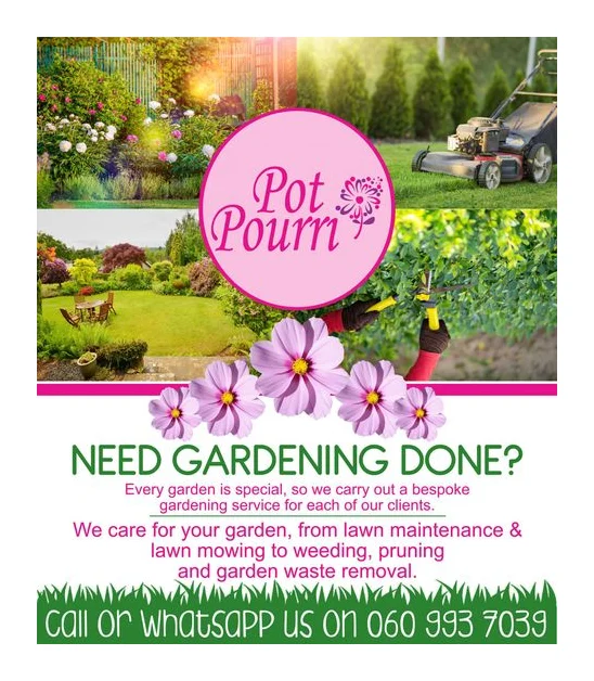 Pot Pourri Garden Services logo