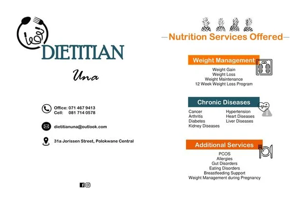 DIETITIAN Una logo