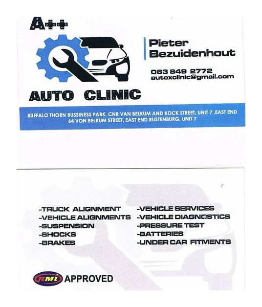 A PLUS PLUS AUTO CLINIC logo