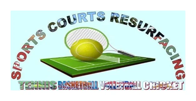 Tennis courts resurfacing Gauteng logo