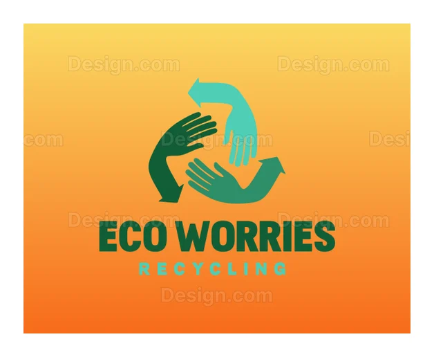 Eco Worries Recycling logo