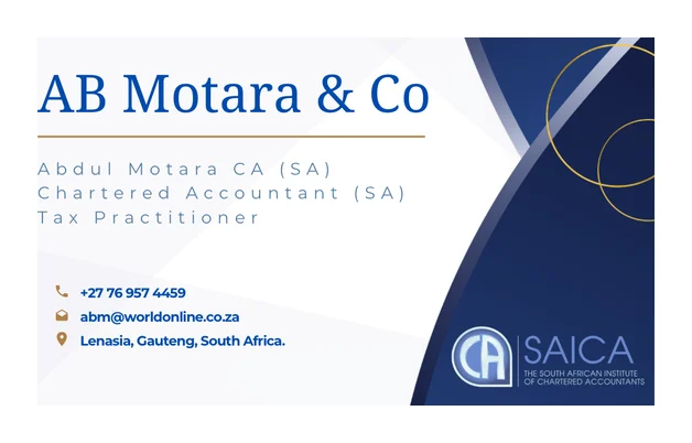 A B Motara & Co : Accounting Consultancy Tax logo