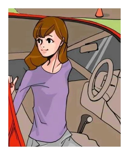 Patricia's Driving Shool logo