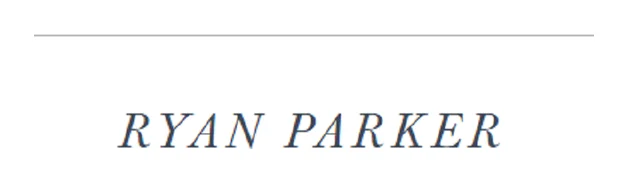 Ryan Parker logo