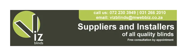 Viz Blinds Durban logo
