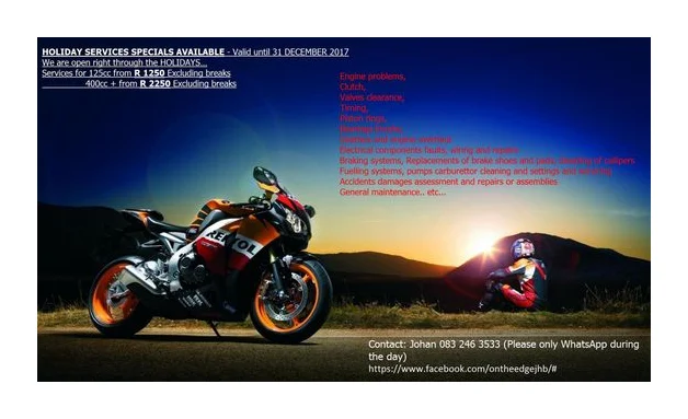 On The Edge Motorcycles Solutions Partnership logo