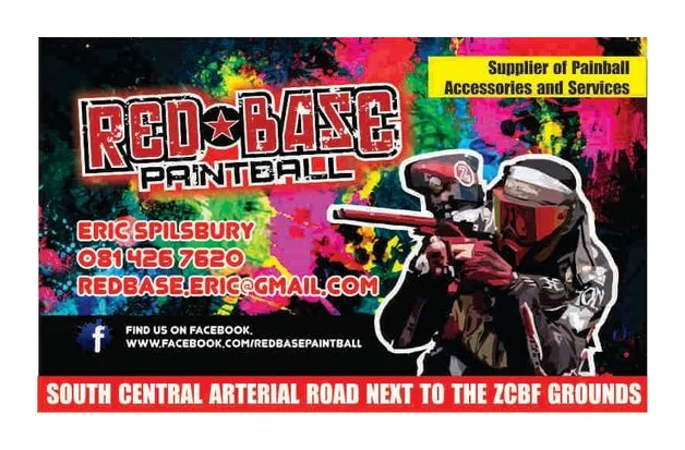 Redbase Paintball logo
