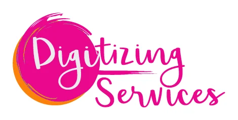 Embroidery digitizing services logo