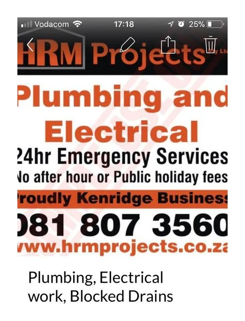 HRM Plumbing & Electrical logo