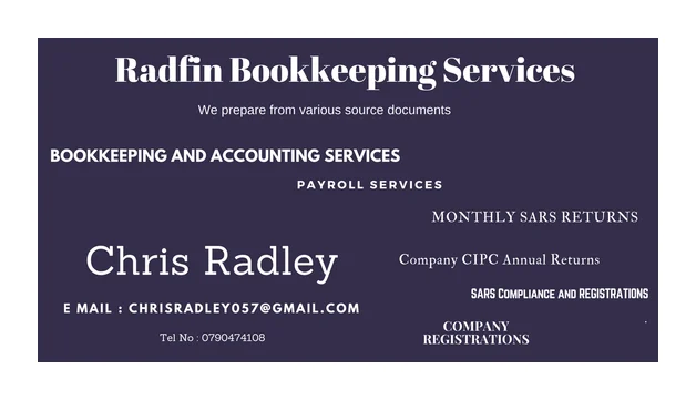 Radfin Bookkeeping Services logo