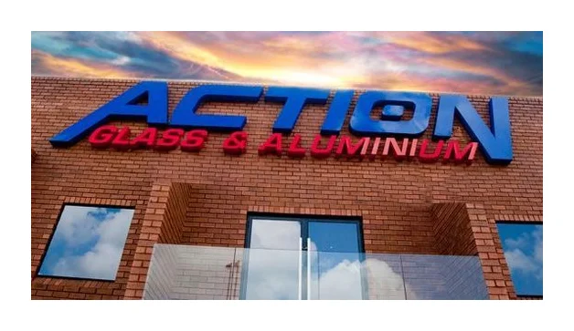 Action Glass logo