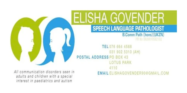 Elisha Govender Speech-Language Therapist logo