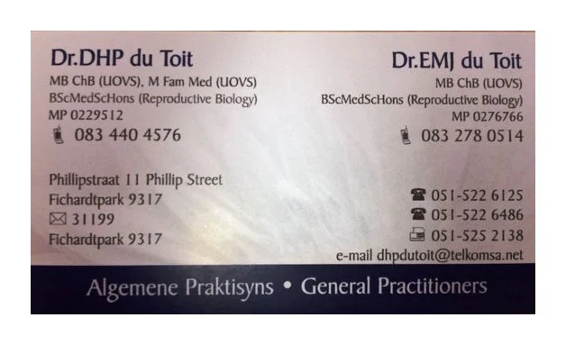 DRS DHP & EMJ DU TOIT logo
