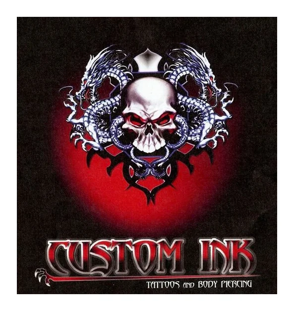Custom Ink Tattoos and Body Piercing logo