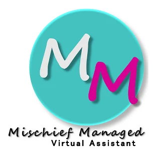 Mischief Managed (Virtual Assistant) logo