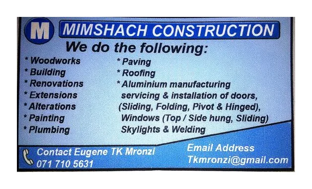 Mimshach Construction logo