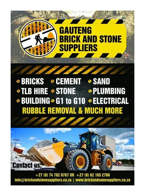Gauteng Brick and Stone Suppliers logo