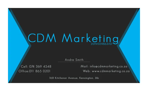Customized Digital Media Marketing(CDM Marke) logo
